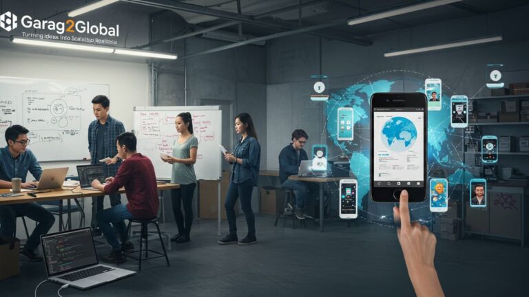 App Development for Startups with Garage2Global: Turning Ideas into Scalable Realities