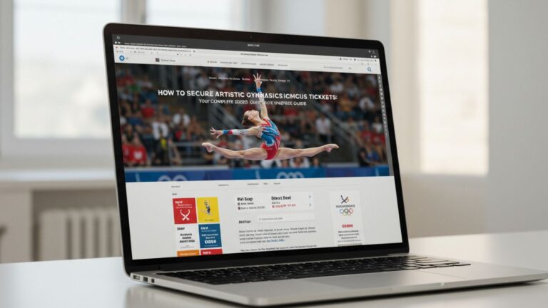 How to Secure Artistic Gymnastics Olympics Tickets: Your Complete 2025 Guide