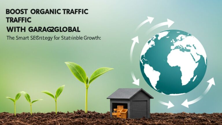 Boost Organic Traffic with Garage2Global: The Smart SEO Strategy for Sustainable Growth