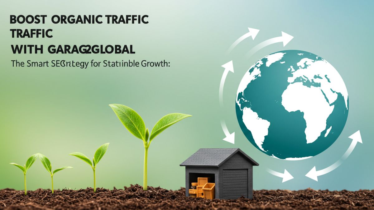 Boost Organic Traffic with Garage2Global: The Smart SEO Strategy for Sustainable Growth