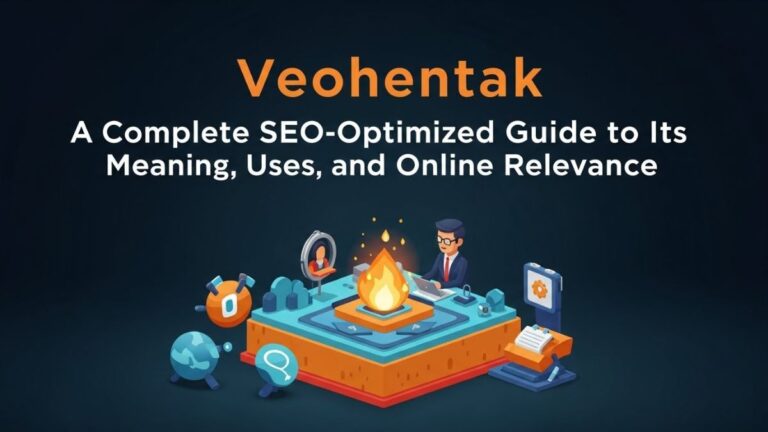 Veohentak: A Complete SEO-Optimized Guide to Its Meaning, Uses, and Online Relevance